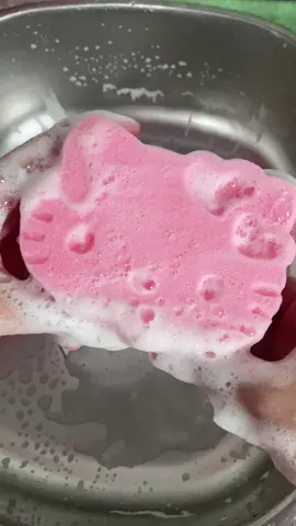 rửa chén cũm phải xinh >< #hellokitty#cute#xuhướng #unboxing 