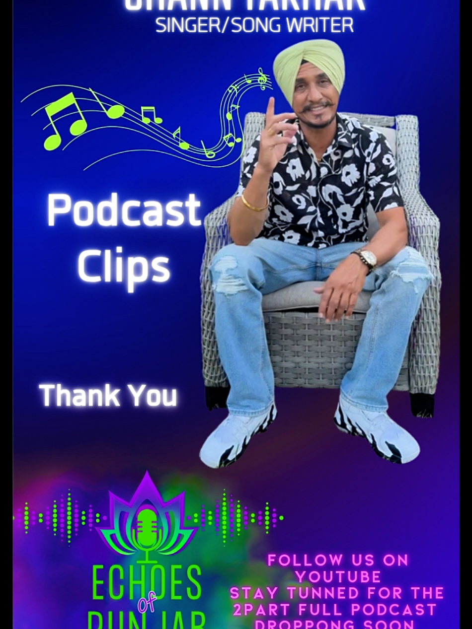 @ECHOE_OF_PUNJAB EPISODE #5 PODCAST CLIPS.... LINK IN BIO FULL EPISODE AVAILABLE SOON... THANX EVERYONE #WMK #podcastclips #Echoes_of_Punjab #jatti_truck_chlndi @Chann_Takhar @JOHAL SALEMPURIA OFFICIAL @DJ @Mixman Shawn @Echoes_of_Punjab @Aish k sran @observer @Beekeeper 