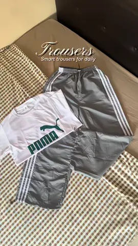 saya dah ada seluar jenis 3 helai taw! nanti nk repeat warna lain pulak lah #fyp #trousers #pants #seluar #tracksuit #fashion #affiliatetiktok 