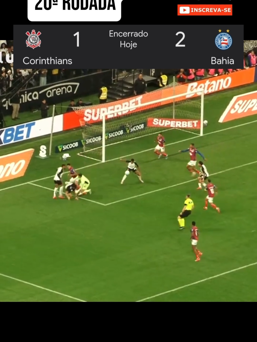 VEXAME NO ITAQUERÃO/BRASILEIRÃO 2025/2ªRODADA. #futebol #brasileirao #resumo #rodada #corinthians @Resumo da Rodada @Resumo da Rodada @Resumo da Rodada 