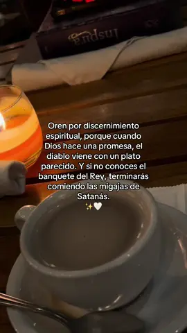 Cuando Dios promete, el diablo imita… no te confundas. 🤍 #jovenescristianos #discernimiento #fyp #contenidocristiano #diosteama 