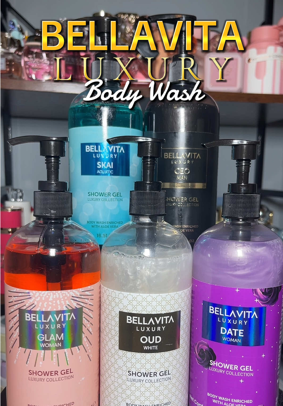 Introducing the new @BellaVitashop Signature Scent Body Washes #smelllikeasnack #tiktokshopcreatorpicks #bellavitaluxury #bellavitaluxurybodywash #bellavitaluxuryset 