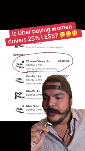 Chat, am I trippin? Are women drivers making 25% less on Uber? 🤔