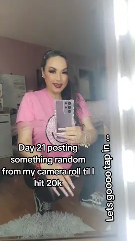 Lets go ... Day 21 posting something random from my camera roll til I hit 20k  #20k #20kfollowers♡ #hifive #letsgo #tapin 
