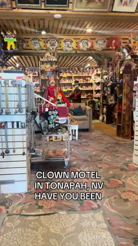 The Clown Motel is located in Tonopah, Nevada. Specifically, it's situated on North Main Street, adjacent to the historic Tonopah Cemetery. Tonopah is a town in Nye County, Nevada, and the motel is approximately three hours from Las Vegas #clownmotel #tonapah #nevada #bettitajoe #abejareyina 