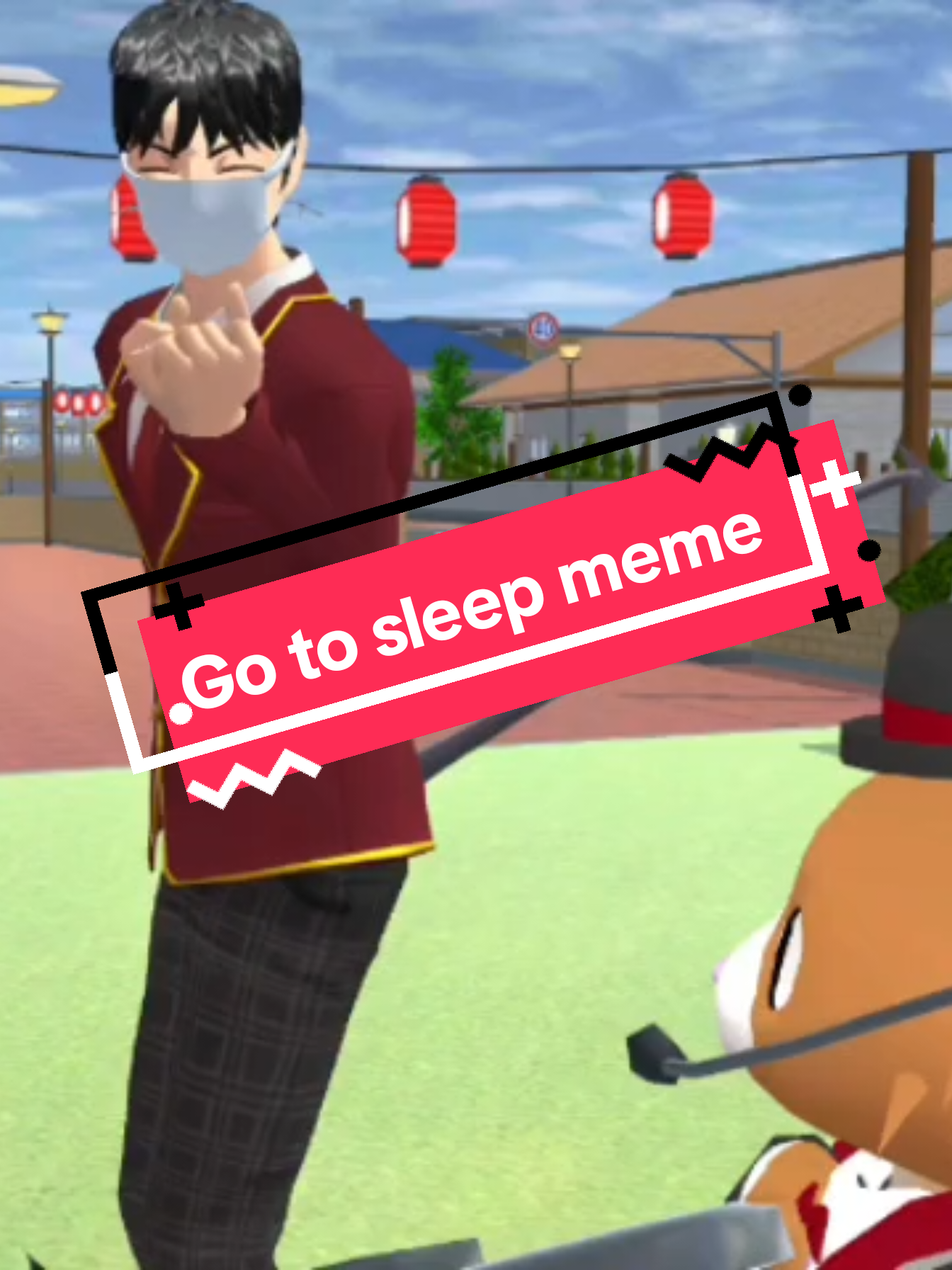 Go to sleep meme my son #sakuraschoolsimulator 