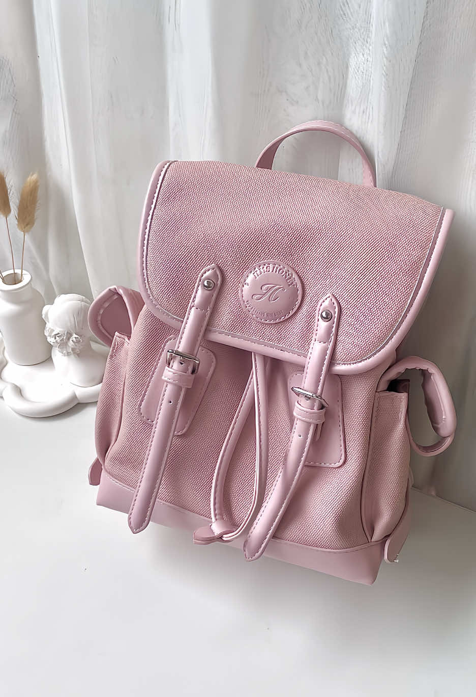Membalas @nianianiaaaaa jangan sampai gak kebagian misa backpack si ransel cantik ini yaa 😍 #misabackpack #ranselcantik #misabackpackjimshoney #tasranselpink #ranselmultifungsi 