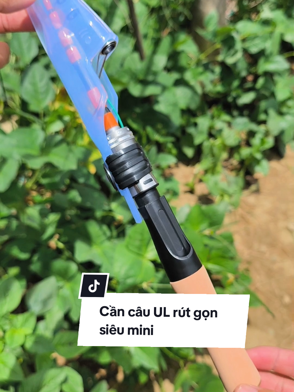 Cần câu UL rút gọn siêu mini  #fishing #anhthufishing #cauca #xuhuong 