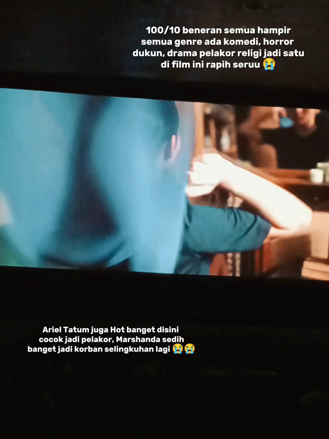Gil4 sih 😭#arieltatum  #filmlatahzan #fypシ゚ #dramalatahzan #masukberanda #tiktoktainment #latahzan #viral #pelakor #marshanda