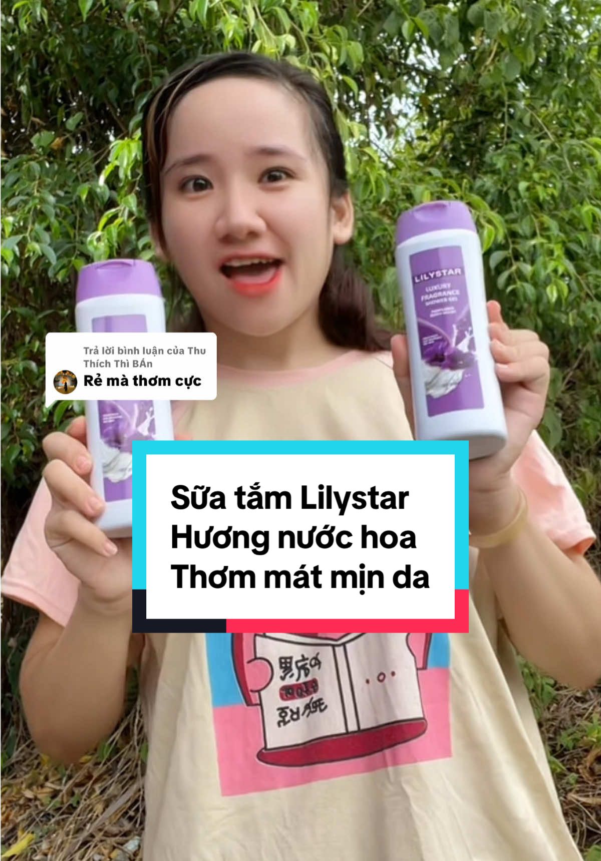Trả lời @Thu Thích Thì BÁn Ai muốn mua sữa tắm thơm mát hương nước hoa, mịn da giá hời phải dùng ngay sữa tắm Lilystar này nhen #xuhuong #huyenchiase #lilystar #suatamlilystar #suatamnuochoa 
