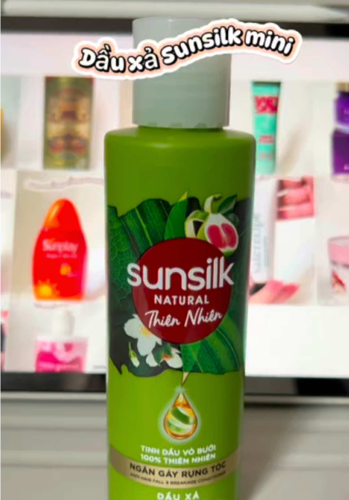 Dầu xả Sunsilk mini siêu cưng, tiện khi đi du lịch quá nè ❤️ #dauxa #sunsilk #ugc #ugccreator #ranugc 