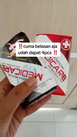 #promomakanmerdeka #sabunmedicaremurah #sabunmedicareantibacterialsoap #sabunmedicare90g 