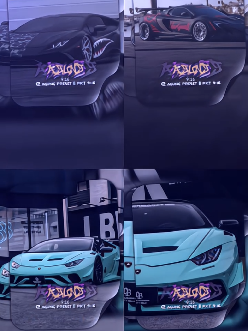 Collab berempat versi roblox😋 ajak temen kalian #agungprst #preset5mb #preset #705neophyte 