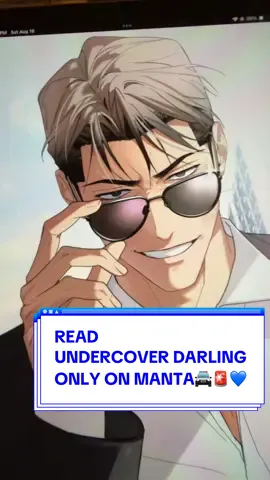 Shout out to Manta for allowing me to get a lil taste of Undercover Darling that I ended up devouring it 💙💜 #sponsored #mantacomics #blmanhwa #undercoverdarling #read @Manta Comics 