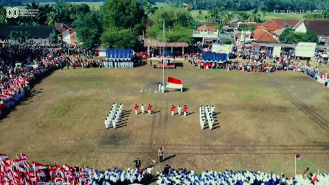 UPACARA PERINGATAN HARI ULANG TAHUN REPUBLIK INDONESIA KE 80 KECAMATAN PAGELARAN #hutri80 #pagelaranpandeglangbanten @u.s_sofyan 