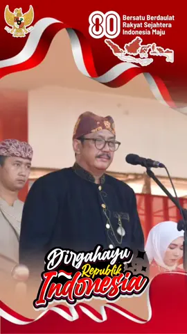 UPACARA PERINGATAN HUT KE 80 RI, BUPATI SUKABUMI PAPARKAN CAPAIAN PEMBANGUNAN PRIORITAS Peringatan HUT ke-80 Kemerdekaan Republik Indonesia tingkat Kabupaten Sukabumi berlangsung khidmat di Lapangan Cangehgar Palabuhanratu, Minggu (17/8/2025). Bupati Sukabumi H Asep Japar memimpin langsung jalannya upacara sebagai inspektur. Tahun ini, HUT RI mengusung tema nasional 