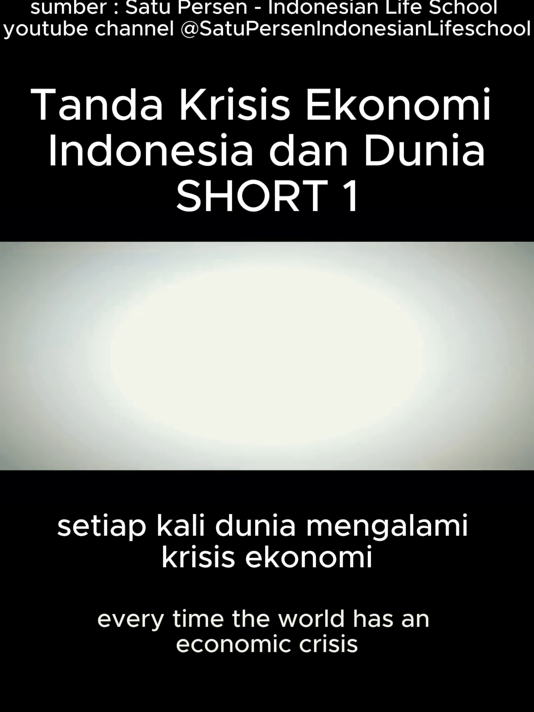 Tanda Krisis Ekonomi Indonesia dan Dunia - SHORT 1 sumber : Satu Persen - Indonesian Life School  youtube channel @SatuPersenIndonesianLifeschool   follow SatuPersenIndonesianLifeschool untuk video bermanfaat lainnya : Hal-hal yang akan kamu pelajari di Satu Persen: 1. Kemampuan dasar kehidupan, 2. Personal finance 3. Pemahaman diri, 4. Hubungan sosial,  5. Produktivitas dan karir, dan  6. Makna hidup.  #tanda #krisis #krisisekonomi #pedoman #ciri #ekonomi