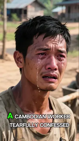 A Cambodian worker tearfully confessed, “I had no choice, I had to return to Thailand.  แรงงานกัมพูชาบอกทั้งน้ำตา สิ้นหวังที่บ้านเกิด ไม่มีทางเลือก ต้องกลับมาไทย ถึงเสี่ยงถูกจับ ก็ยังดีกว่าอดตาย”เสี่ยงตายข้ามแดน หวังมีงานในไทย #savethailand🇹🇭 #Cambodianworkers 