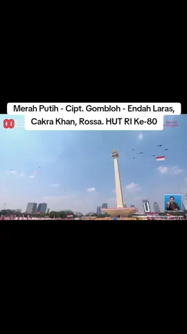 Merah Putih (Berkibarlah Benderah Negeriku) - Endah Laras, Cakra Khan, Rossa - Cipt. Gombloh ... #merahputih #berkibarlahbenderanegeriku #hutri80 #dirgahayuindonesia 