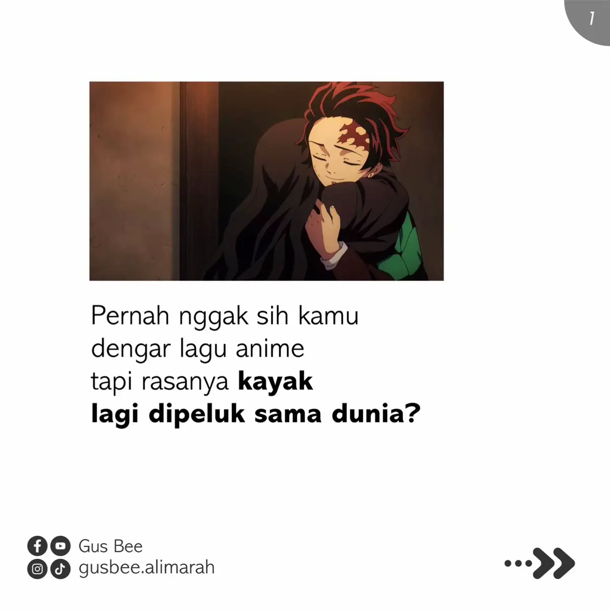Kadang hidup bikin kita kayak Tanjiro, berdiri dengan tubuh penuh luka, tapi tetap maju karena ada yang harus dilindungi. Lagu Kamado Tanjiro no Uta itu bukan sekadar soundtrack anime… itu doa buat kita yang lagi capek, jatuh, tapi nggak bisa berhenti. Karena ada orang-orang yang butuh kita tetap hidup, tetap berjuang. Kalau hari ini kamu masih bertahan, itu udah cukup hebat. ✨ Dan kalau kamu butuh teman perjalanan buat nemenin luka, 📖 buku Jangan Nyerah! siap meluk kamu lewat kata-kata. 🌸 Pre-Order mulai 2 Agustus 2025 🌸 Soft Launching 18 Agustus 2025 🌸 Pengiriman mulai 25 Agustus 2025 #DemonSlayer #KimetsuNoYaiba #Tanjiro #AnimeIndonesia #KamadoTanjiroNoUta #MotivasiHidup #JanganNyerah #BukuMotivasi #BukuIndonesia #FYP #GenZIndonesia #AnimeInspire #BangkitLagi #SoftLaunching #PreOrder 