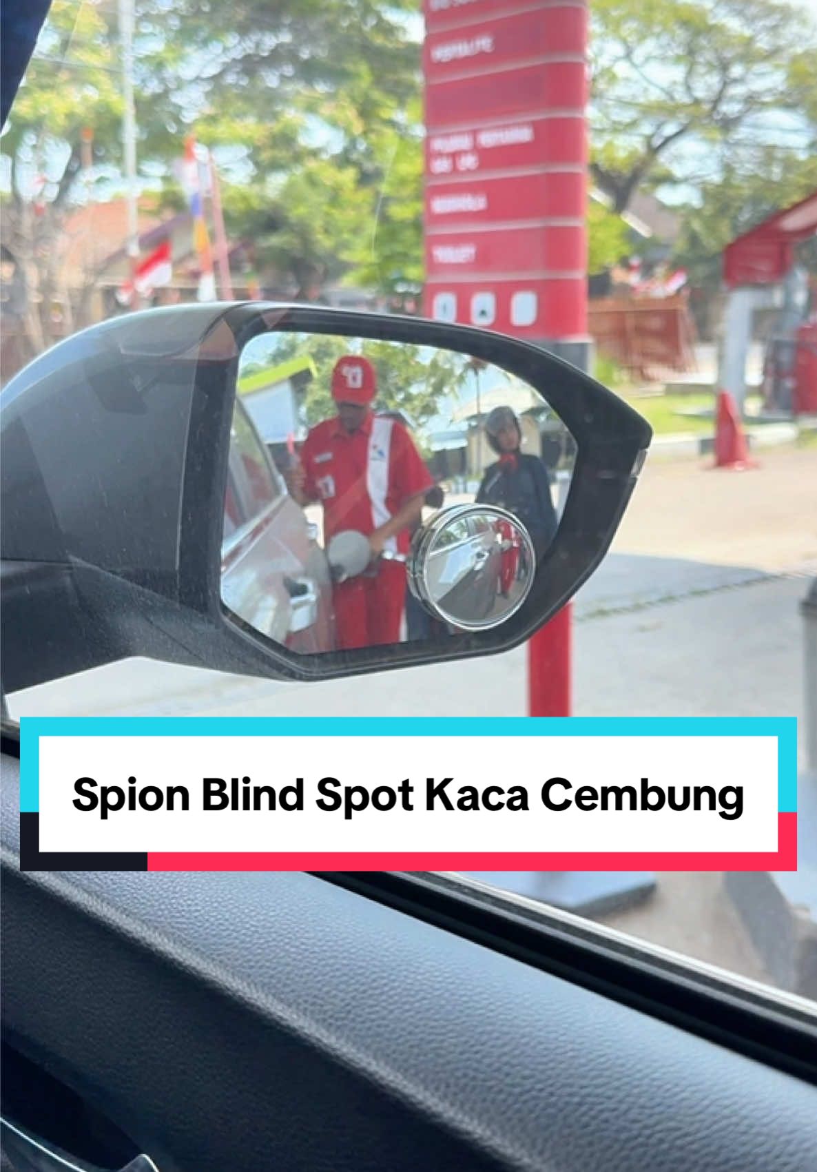 Spion blind spot kaca cembung, cermin tambahan spion mobil. #spionblindspot #kacacembungspion #spiontempel #spioncembungmobil #aksesorismobil 