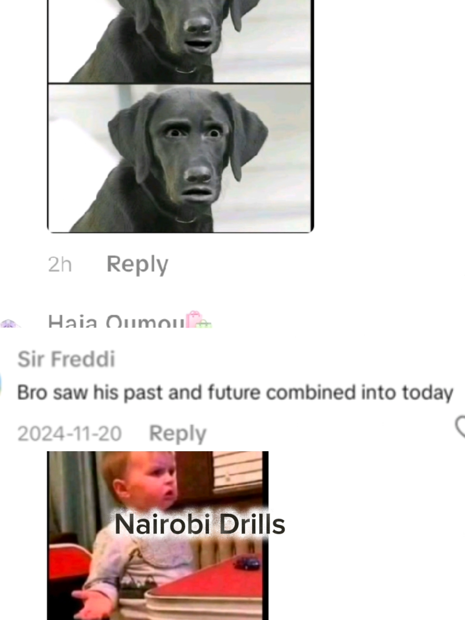 Bro scared himself.. comments section cooked. #kenyantiktok #kenyantiktok🇰🇪 #trending #viral #reels 