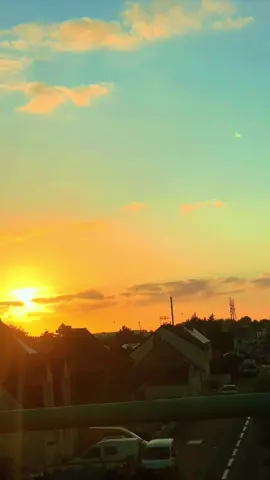 As the sun rises you see the beauty of the creator ….