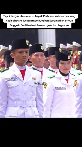 Bagian paling baguss, keren, merinding#prabowo #paskibrakaindonesia #serunya17an #hutri80 #kemerdekaan 