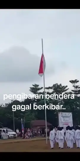 #rimbo ulu desa sumber sari bendera gagal berkibar