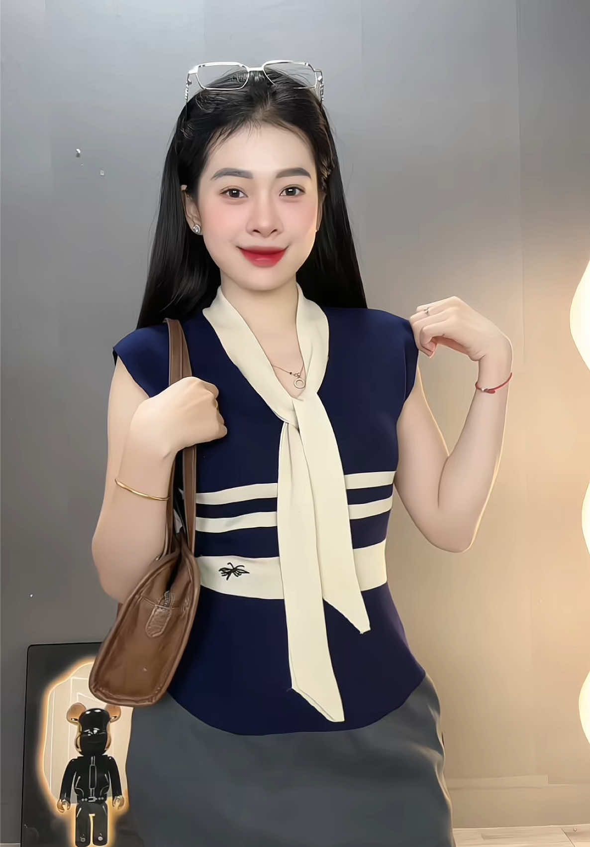 Xinh xỉu luôn . Áo trăm cá 🥰🥰 