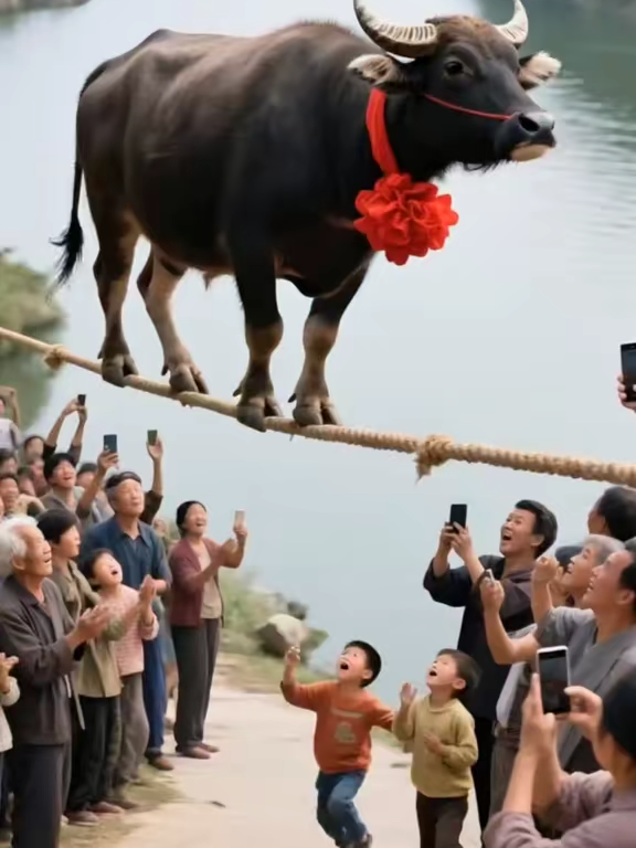 Watch a Big Black Cow Perform Insane Tricks with a Rope! | Hilarious AI Animations | Big Black Cow Shows Off Its Skills with Rope in Front of a Crowd | AI Animation Fun | This Cow’s Rope Tricks Will Leave You Speechless! | Funny AI Animation | Hilarious AI-Generated Cow Doing Rope Tricks Before a Live Audience | Viral Video | This Black Cow Just Stole the Show with Amazing Rope Tricks | AI Animation Magic | Unbelievable Rope Tricks by a Big Black Cow | Funny AI Animations | How This Big Black Cow Became a Star with Rope Tricks | Funny AI Animations | AI Animations Gone Wild: Watch a Big Black Cow Show Off Rope Skills! | Epic Cow Rope Trick Performance | AI Animations That Will Make You Laugh | When AI Animations Meet a Big Black Cow's Rope Tricks | Hilarious Viral Moments #FunnyAIAnimations #TrendingShorts