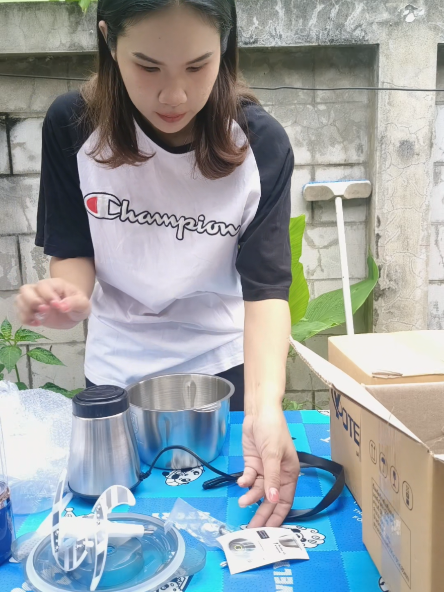 เครื่องปั่นไฟฟ้า คุ้มมาก  #เครื่องปั่นบดละเอียด #เครื่องปั่นเอนกประสงค์ 