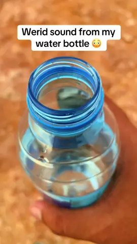 Water bottle sound #Sound #water #foryou #air #sand 