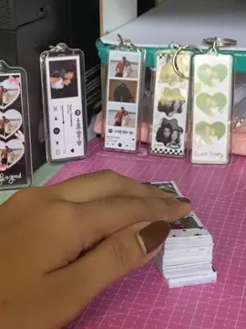 Batch 3 orders! Thank you so much po 🥺. Ang makahula kung ilang pcs ang acrylic keychain ang magagawa neto, may free template sakin HAHAHAA #JAMPrints18 #AcrylicKeychains #CuteKeychainsPH #photostripkeychain #photostripkeychain 
