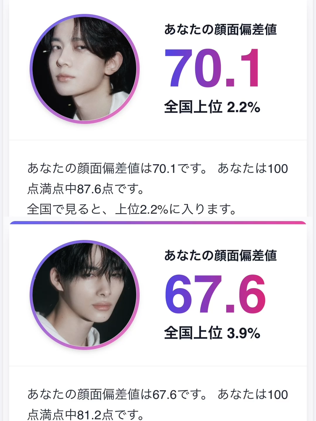 ENHYPENの顔面偏差値診断！あなたの推しはどうだった？#ENHYPEN #ShineOnMe #AI診断 #顔面偏差値