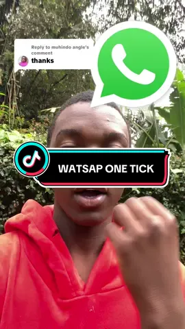 Replying to @muhindo angle watsap one tik #goviral #LearnOnTikTok #watsap #androidtips 