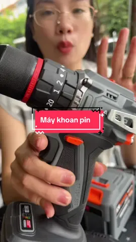 Máy khoan pin #thanhmai92 #maykhoanpin 