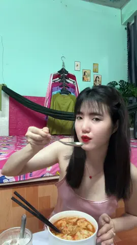 Mukbang mì cay#xuhuongtiktok #anngon #