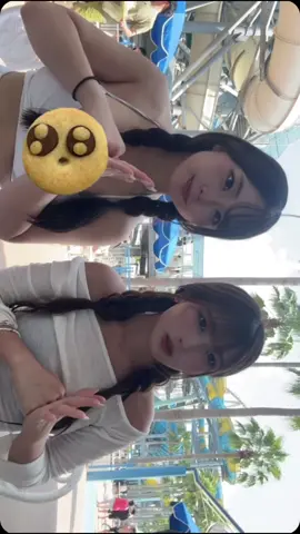 ナガスパのプール行った🌞🌴🌺✨#05 #fyp #ナガスパ#プール#水着 