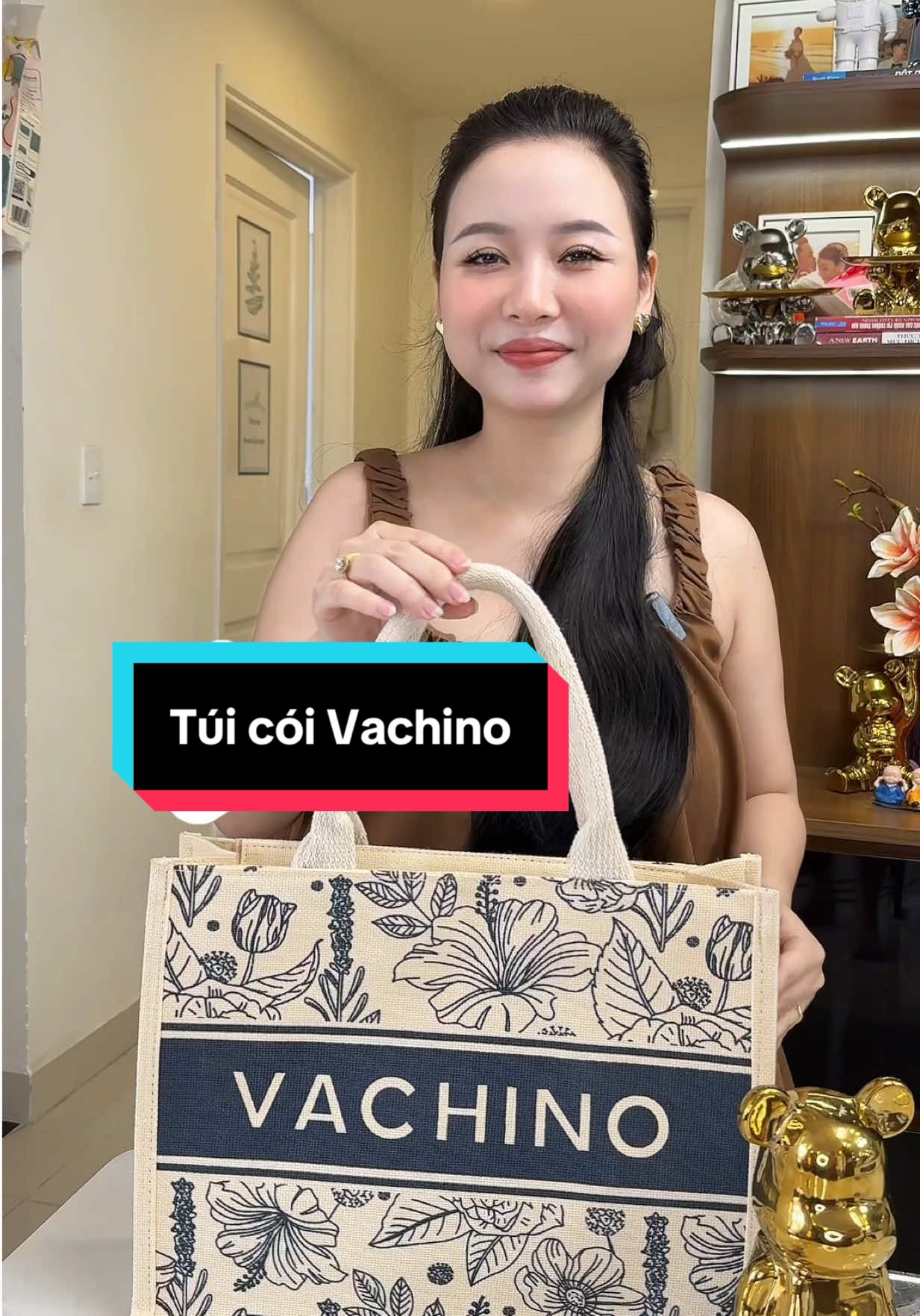 Túi cói Vachino #phạmminhthu888 #MinhThu #mẹbốibốinè #minhthureview 