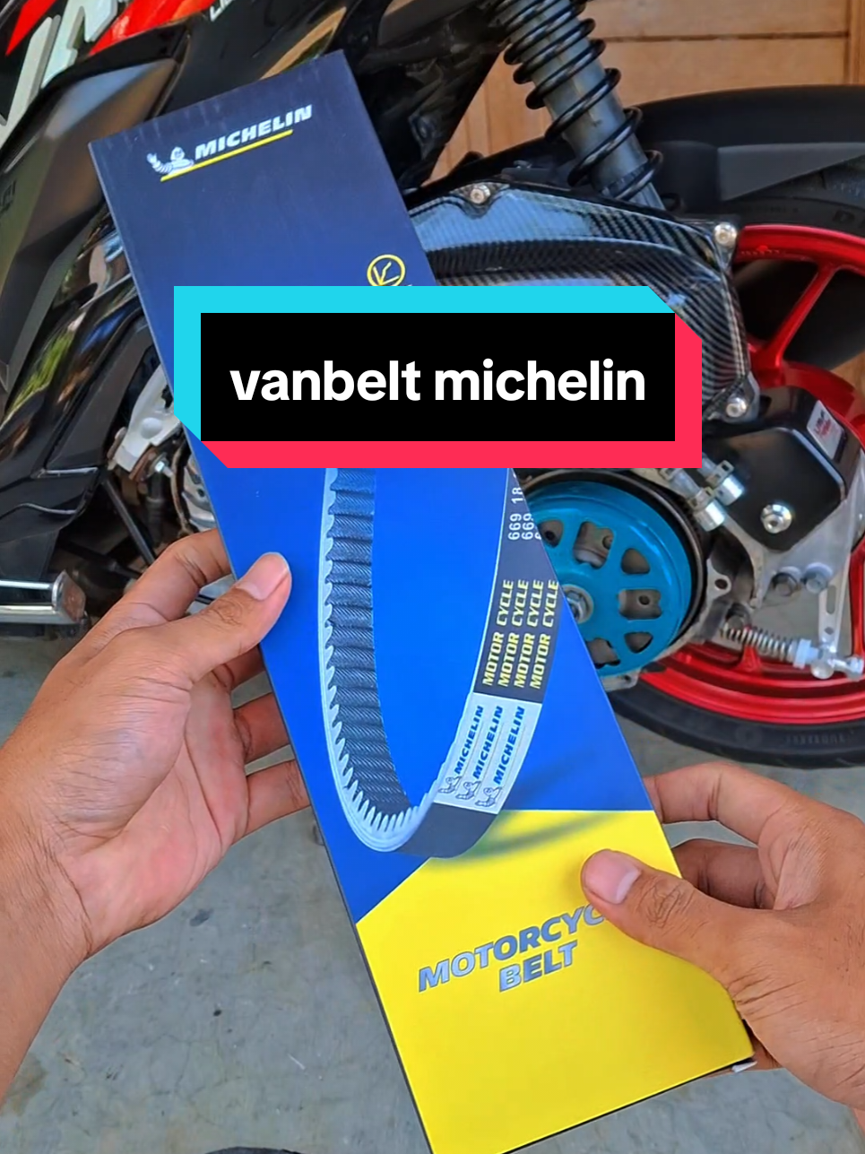 suara cvt jadi halus pake vanbelt ini😎 #vanbeltmichelin #fyp #michelin #foryoupage 