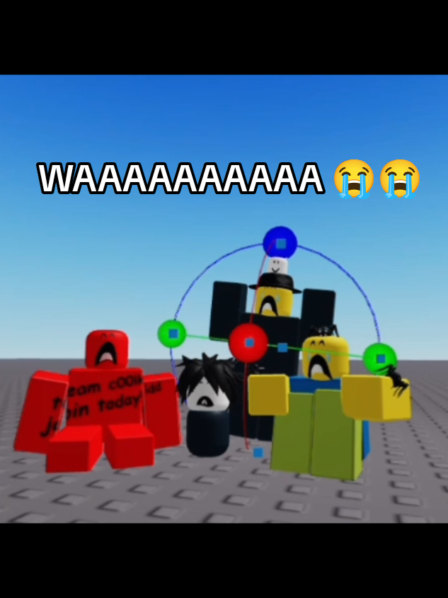 They're all crying ib:x3kkyu #fyp #fypシ゚ #roblox #meme #forsaken