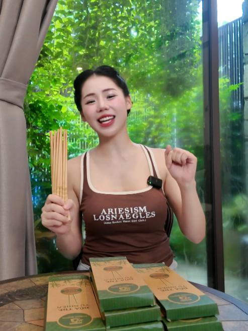 Đũa tre tự nhiên an toàn cho từng bữa ăn gia đình #huongly #tiktokshop #review #đũa #duatre #duatretunhien