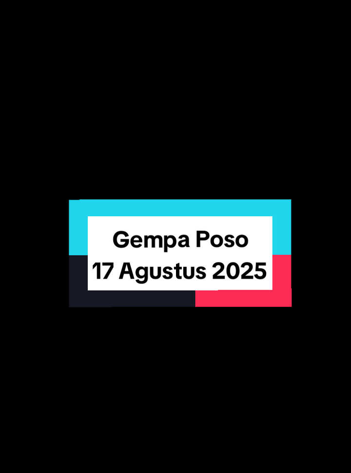 Poso tidak baik¹ saja🥀 #gempa #poso #17agustus #hariini #fypシ 