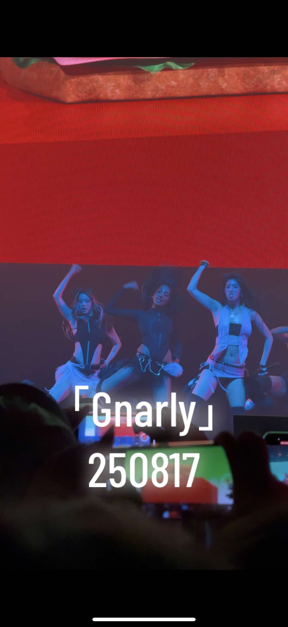 Gnarly - KATSEYE 250817 summer sonic #katseye #gnarly 