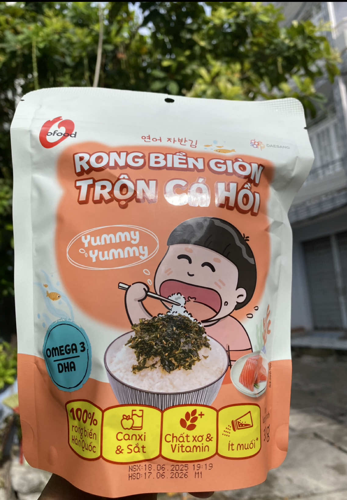 Rong biển trộn cá hồi  Rong biển trộn rau hạt  100% rong biển Hàn Quốc #rongbientroncahoi #rongbientronrauhat #bongsenvangfoodstore #thucphambongsenvang #donghanhthucphamchatluong 