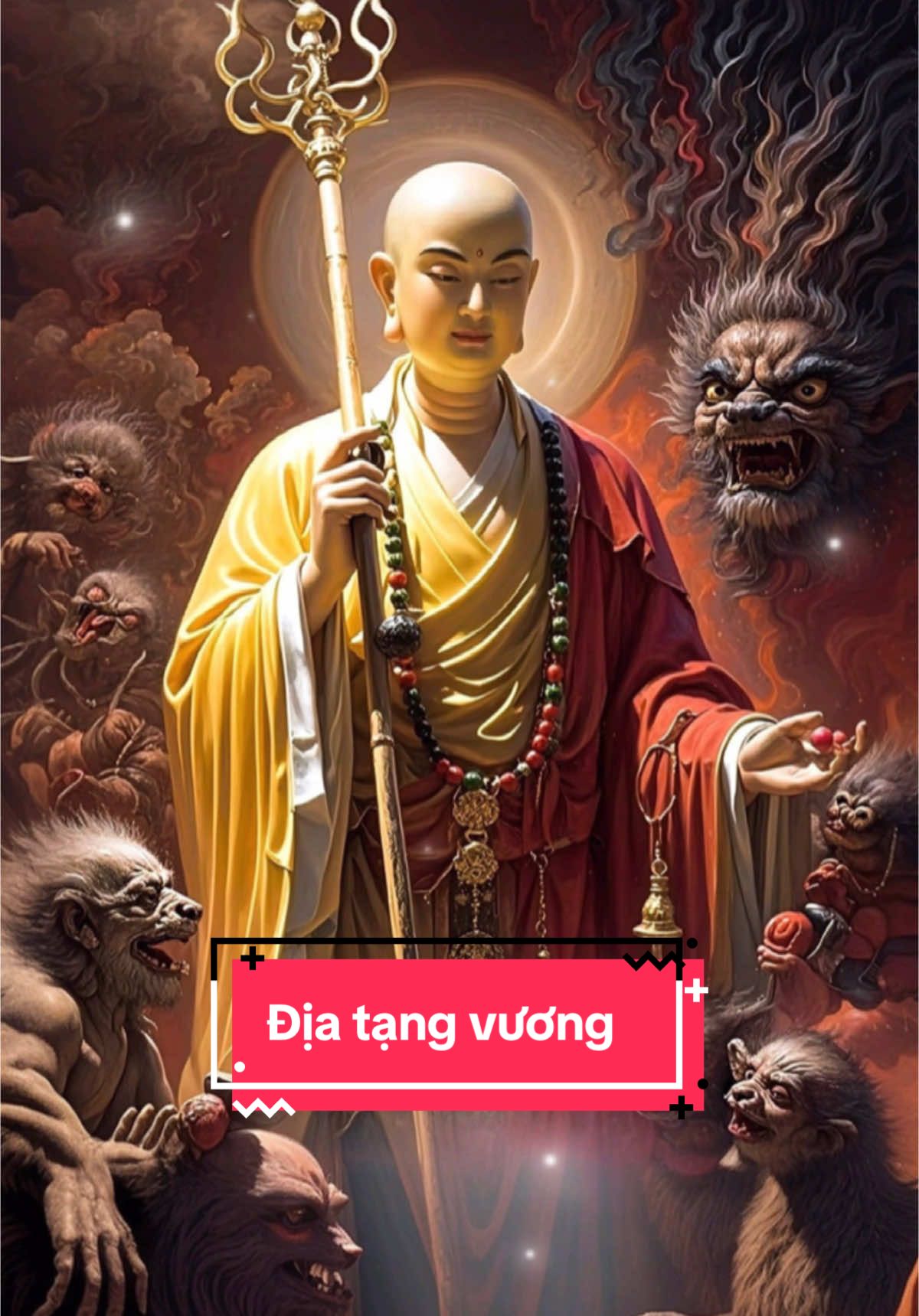 Địa tạng vương hồ tát #hocphatmoingay #phatphap 