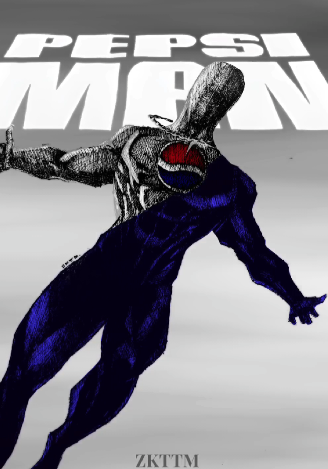 It's not pixelated right?? #pepsi #wallywest #invincible #viral #trend 
