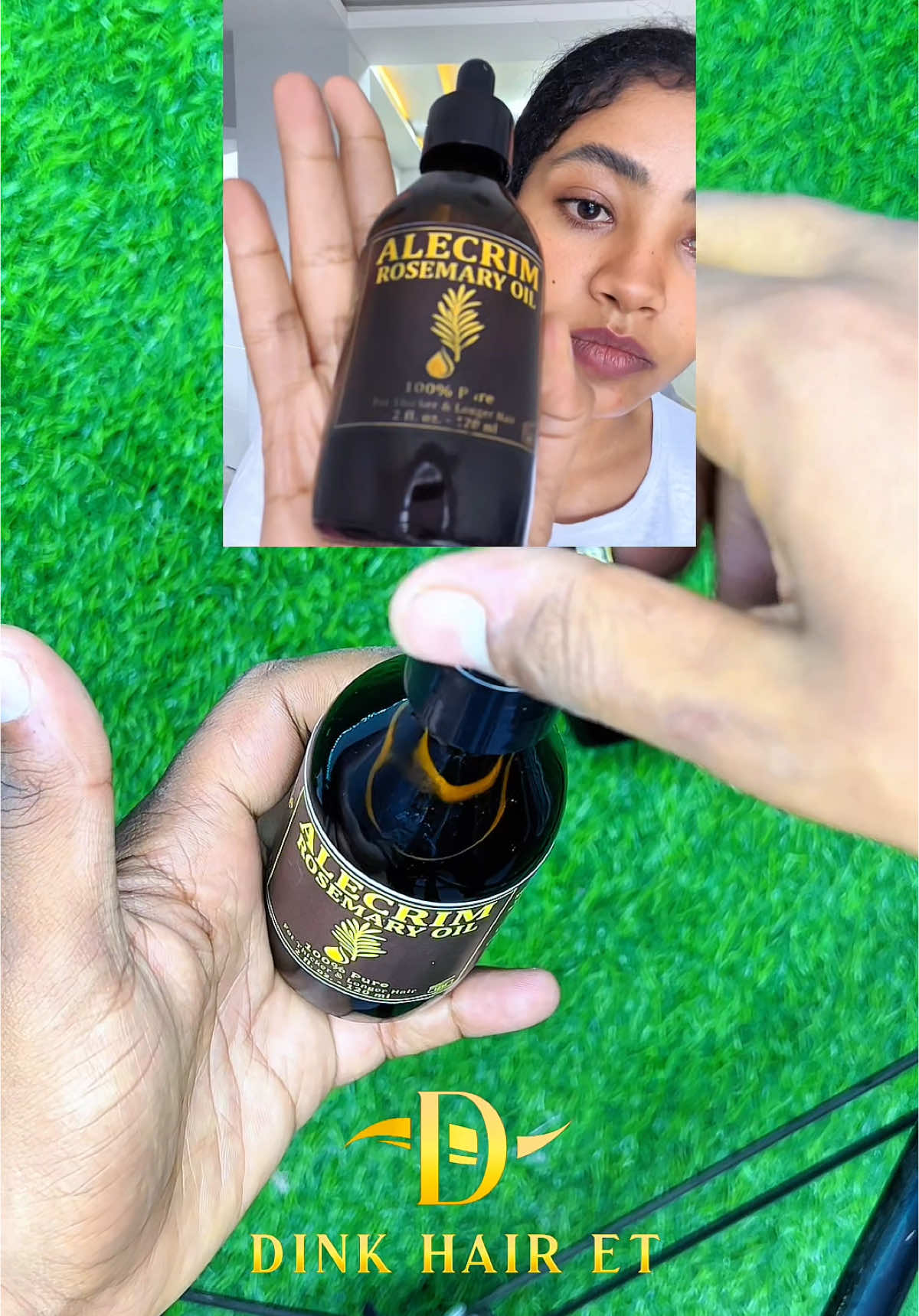 #dinkhair #orginalproducts #alecrim #alecrimrosemaryoil #drsofoniasermias 