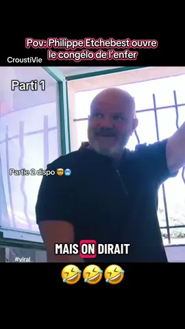 Philippe Etchebest pensait juste vérifier un congélo classique… sauf que chez Joël, TOUT est congelé, même les couteaux 😭❄️. Et le pire ? Ce n’est que le début… la PARTIE 2 est encore plus glaciale 🥶  #fyp #foryou #viral #cuisine #viralvideos 